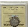 Image 1 : 1858 20¢ ICCS EF45.