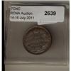 Image 1 : 1870 25¢ VF/EF.  Very light hint of lustre.