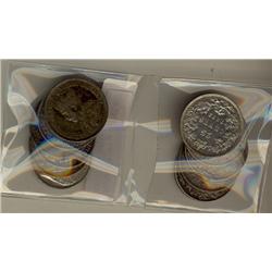 1872H(2) 25¢, 1874H, 1881H, 1910(2), 1913, 1915, 1917, 1921 & 1933.  Lot of 10 coins grading Fine to