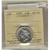 Image 1 : 1899 25¢ ICCS AU50.  Sharp strike, looks better.