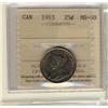 Image 1 : 1913 25¢ ICCS MS60.