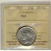Image 1 : 1947 25¢ Dot ICCS MS62.  Brilliant and lustrous.  Scarce.