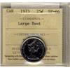 Image 1 : 1973 25¢ Large Bust ICCS SP66.