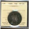 Image 1 : 1909 50¢ ICCS VF20.