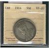 Image 1 : 1914 50¢ ICCS VF20.