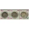 Image 1 : 1937, 1947 ML, 1948 50¢, lot of 3 pieces.  F-12 to MS60.