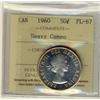 Image 1 : 1960 50¢ ICCS PL67 Heavy Cameo.