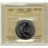 Image 1 : 1994 50¢ MS66.