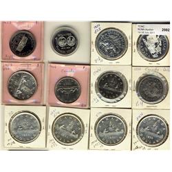 1935, 1951, 1952, 1953NSS (2), 1968, 1971, 1972, 1973, 1974, 1980 Comm. Silver, 1981 Comm. Silver, l