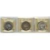 Image 1 : 1935, 1954 $1 MS64 & 1949 MS65.  Lot of 3 ICCS coins.