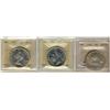 Image 1 : 1938 $1, 1950 SWL & 1955 ICCS MS63.  Lot of 3 coins.