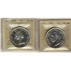 Image 1 : 1950 & 1955 $1 ICCS PL64.  Lot of 2 coins with the 1955 designated Cameo.