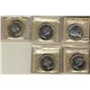 Image 1 : 1954 $1 PL65, 1955 PL63, 1956 PL64, 1958 PL64 & 1960 PL65.  Lot of 5 ICCS coins.