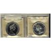 Image 1 : 1960 $1 Cameo & 1965  SmBds Ptd ICCS PL66.  Lot of 2 coins.