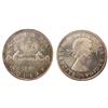 Image 1 : 1961 $1 PCGS/ICCS MS66.  Another pristine Elizabethan dollar.  Gem pinkish shade.  Tied Top 2.