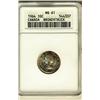 Image 1 : ERROR 1964 10¢ Broadstruck ANACS MS61.   Should be viewed.