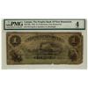 Image 1 : The Peoples Bank of New Brunswick 1885 $1 5277 CH-585-14-02 PMG G4
