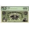 Image 1 : The Bank of Upper Canada $10 1859 CH-770-22-02-10P PCGS UNC64PPQ