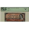 Image 1 : 1954 $2 BC-30bA *A/B0009042 PCGS EF40, rare replacement note.