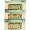 Image 1 : 1969 $20 BC-50bA *WV, 1979 $20 BC-54bA  510,1979 $20 BC-54bA-i  516, lot of 3 notes all PCGS VF30 ex