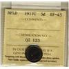 Image 1 : Nfld 1917c 5¢ ICCS EF45.