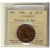 Image 1 : 1886 1¢ Obv 2 ICCS MS64RD.