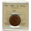 Image 1 : 1896 1¢ ICCS MS64RD.