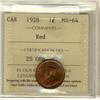 Image 1 : 1928 1¢ ICCS MS64RD.
