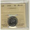 Image 1 : 1930 5¢ ICCS MS63.