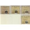 Image 1 : 1903 10¢, 1903H, 1904 & 1932 ICCS EF40.  Lot of 4 coins.