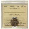 Image 1 : 1930 10¢ ICCS MS65.  Light golden tints.