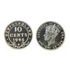 Image 1 : Nfld 1946c 10¢ SEGS SP63.  However, coin most likely a circulation strike.  Lacquered with frostlike