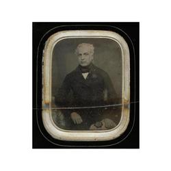 1 Enrique Lorinchon y Jompy (XIX)Retrato de un hombre, 1851.Daguerrotipo, 10 x 7 cm, firmado en la p