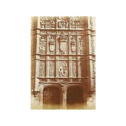 24 Charles Clifford (1819-1863)Salamanca, universidad, puerta de la biblioteca, 1853-1854.Papel albu