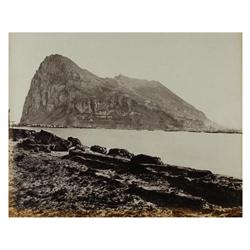 34 Robert Peters Napper (1819-1867)Gibraltar, 1860-1863.Papel albuminado, 16,5 x 20,5 cm, tiraje de