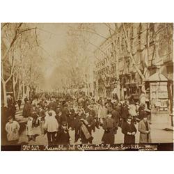 70 José Esplugas Puig (XIX)Álbum con 25 vistas de Barcelona, Vallvidrera, Montserrat y Valencia, 188