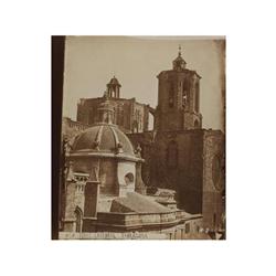 75 Fotógrafo desconocido (XIX)3 fotografías de vistas de Tarragona, 1880-1890.Papeles albuminados, 2