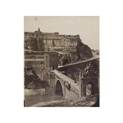 76 Casiano Alguacil (1832-1914)9 fotografías de Toledo, 1860-1870.Papeles albuminados, 20 x 15 cm, f