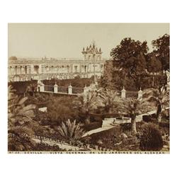 79 Emilio Beauchy (1847-1928)7 vistas de Sevilla, 1880-1890.Papeles albuminados, 17,5 x 21,5 cm, tir