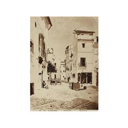 82 E. Roldan (XIX)Alfalfa, Sevilla, 1870-1880.Papel albuminada, 21 x25 cm, datos del fotógrafo impre