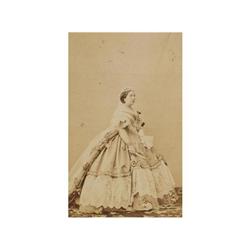 93 Franck (Françoise Marie Alexandre Gobinet de Villechles 1816-1906)2 retratos: 1 de Isabel II y ot
