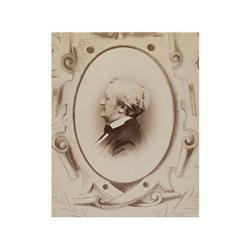 105 Elliot & Fri (XIX) atribuidaRetrato de Richard Wagner, c. 1875.Papel albuminado, 17,5 x 14 cm, t