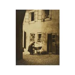 147 Drahomir Josef (1870-1960)Praga antigua, c. 1920.Gelatina de plata, 35 x 27 cm, firmada, tiraje