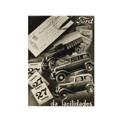 154 Pere Català Pic (1889-1971)Ford da facilidades, 1931-1934.Fotomontaje, gelatina de plata, 13,8 x
