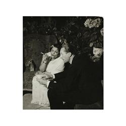 247 Robert Doisneau (1912-1994)Retrato, década de 1950.Gelatina de plata, 10 x 9,5 cm, sello húmedo