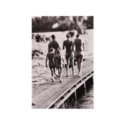 289 Eberhardt Seeliger (1914)Nudistas, 1960-1970.Gelatina de plata, imagen 28 x 18,5 cm, papel 30,5