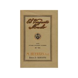 320 El viajante mudo nº 54, 1919.24 x 16 cm, tiraje de época. 72 pgs. Catálogo de material fotográfi