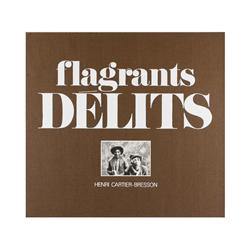 LIBRO: Henri Cartier-Bresson. Flagrants delits. Ed. Delpire, Lucerna, 1968. 4º Mayor. 6 h., 210 foto