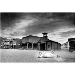 1025 Cristina Garcia Rodero (1949)Pequeño Hollywood, Tabernas, Almería, 1997.Gelatina de plata, firm