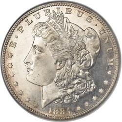 1884-O Morgan Silver Dollar